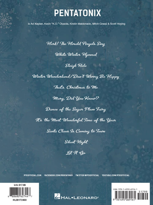 Pentatonix - That's Christmas to Me Sheet Music - Hal Leonard - Prima Music