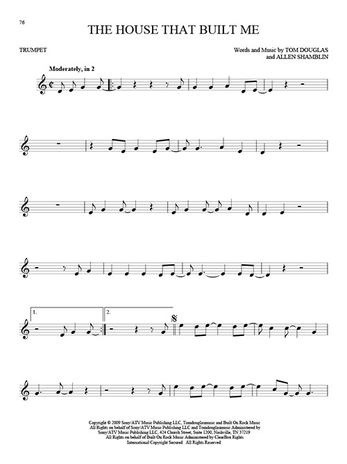101 Hit Songs Trumpet For Trumpet Sheet Music Hal Leonard